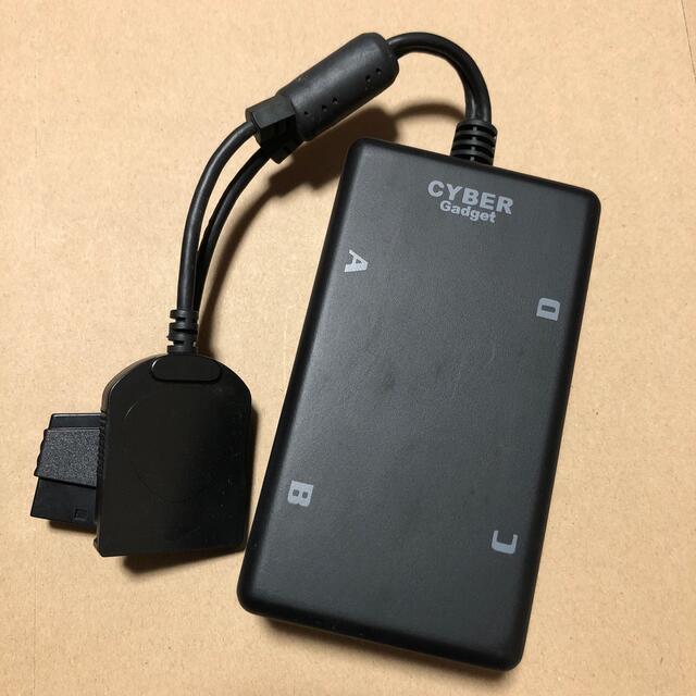 CYBER Gadget マルチタップ　PS2  エンタメ/ホビーのゲームソフト/ゲーム機本体(家庭用ゲーム機本体)の商品写真