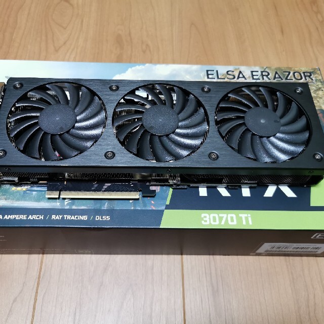 ELSA Geforce RTX 3070ti ERAZORPC/タブレット