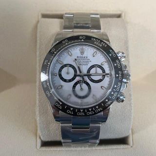 ロレックス(ROLEX)の新品　ロレックス　コスモグラフデイトナ　白116500LN デイトナ　4(腕時計(アナログ))