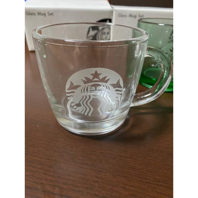 Starbucks グラスマグカップ 2個セット