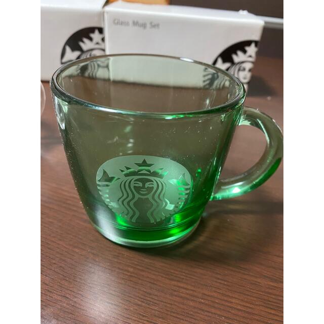 Starbucks グラスマグカップ 2個セット