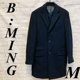 ビーミング ライフストア バイ ビームス(B:MING LIFE STORE by BEAMS)の【カシミア・シルク混♪】 ロングコート B:MING by BEAMS(テーラードジャケット)