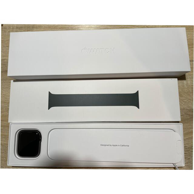 最安値で - Watch Apple Apple グラファイトステンレススチール 44mm