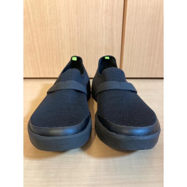 OOFOS OOMG Mesh Low Black Sole メンズの靴/シューズ(スニーカー)の商品写真