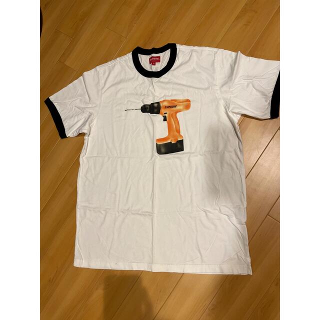 Supreme(シュプリーム)のsupreme  Tシャツ　ドリルリンガー　シュプリーム　M メンズのトップス(Tシャツ/カットソー(半袖/袖なし))の商品写真