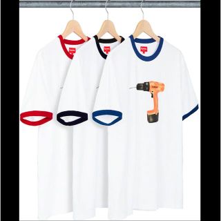 シュプリーム(Supreme)のsupreme  Tシャツ　ドリルリンガー　シュプリーム　M(Tシャツ/カットソー(半袖/袖なし))