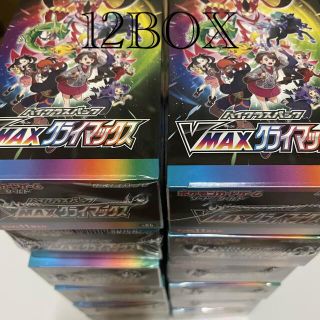 vmaxクライマックス シュリンク付き 12BOX ポケモンカード