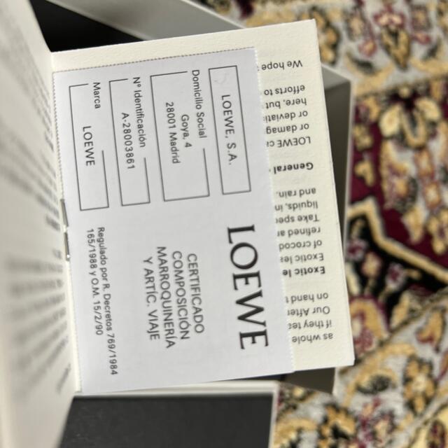 LOEWE(ロエベ)のLOEWE ⭐︎ トライフォールドウォレット(未使用.新品) レディースのファッション小物(財布)の商品写真