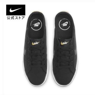 NIKE ミュールスニーカー　ブラック(スニーカー)