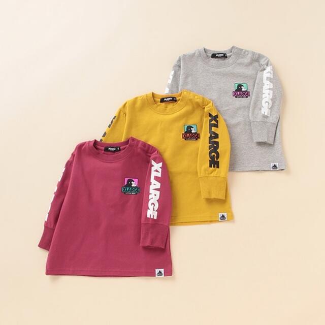 XLARGE(エクストララージ)のXLARGEキッズ　撥水　長袖Tシャツ キッズ/ベビー/マタニティのベビー服(~85cm)(Ｔシャツ)の商品写真