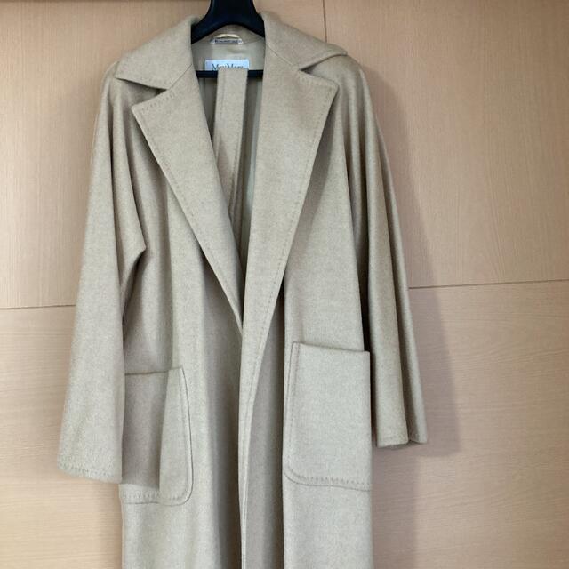 Max Mara - Max Mara マックスマーラ 白タグ キャメル100ロング Max Mara - Max Mara マックスマーラ 白タグ キャメル100ロング
