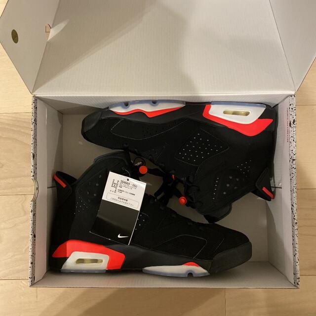 NIKE(ナイキ)のNIKE AIR JORDAN 6 BLACK INFRARED 2019 メンズの靴/シューズ(スニーカー)の商品写真