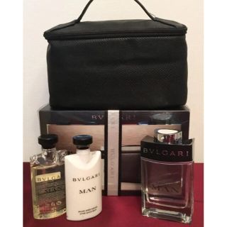 ブルガリ(BVLGARI)のBVLGARI MAN ポーチセット(香水(男性用))