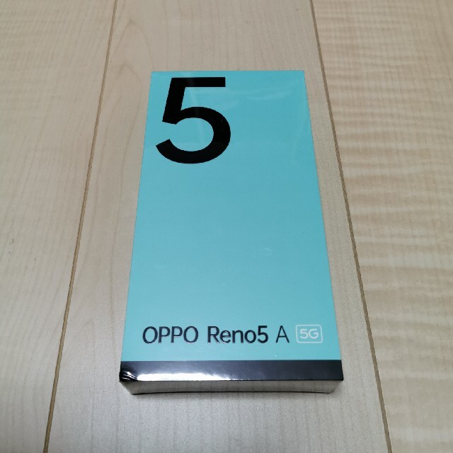 今だけ送料無料 OPPO Reno5A 5G シルバーブラック 新品未開封