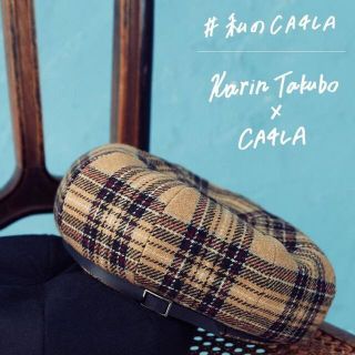 CA4LA - CA4LA たくぼかりん ベレー帽 チェックの通販 by bear
