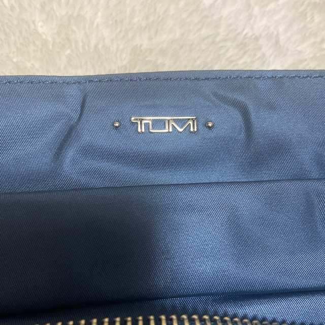【50％OFF】 TUMI ネイビー 美品　ショルダーバッグ　TUMI - ショルダーバッグ