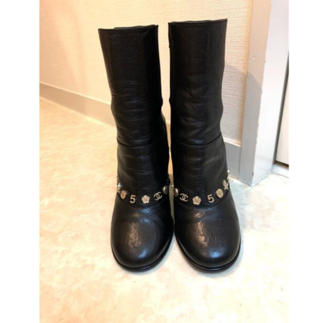 CHANEL - ♥︎シャネル ショートブーツ♡アイコンスタッズ♡361/2Cの