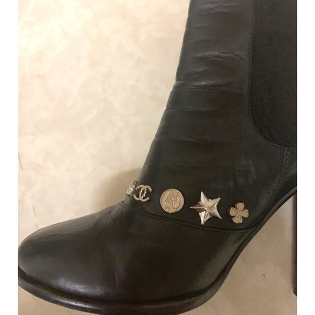 CHANEL - ♥︎シャネル ショートブーツ♡アイコンスタッズ♡361/2Cの