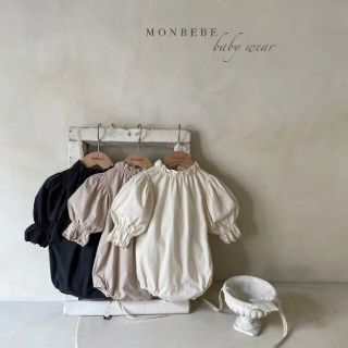 韓国子供服  モンベベ monbebe ロンパース(ロンパース)