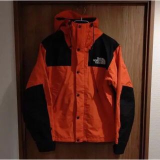 ザノースフェイス(THE NORTH FACE)の【美品】ノースフェイス★マウンテンライトジャケット S オレンジ(マウンテンパーカー)