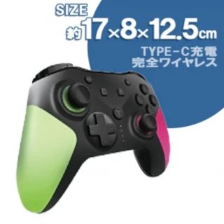  【GREEN×PINK】充電NSゲームコントローラー (その他)