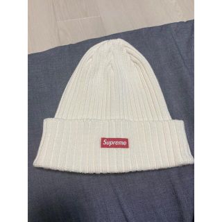 シュプリーム(Supreme)のSupreme Overdyed Beanie white(ニット帽/ビーニー)