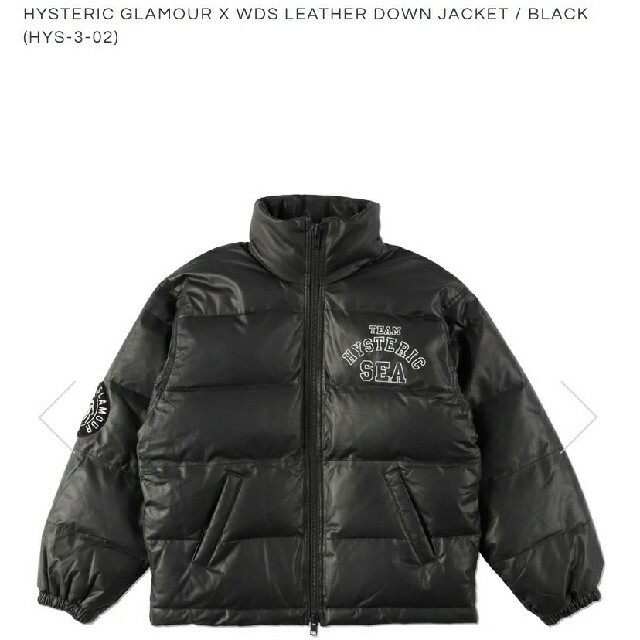 価格は安く HYSTERIC GLAMOUR X WDS LEATHER DOWN 希少XL dynamic-it.ro