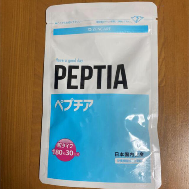 【新品・未開封】ゼンケア ペプチア PEPTIA 180粒