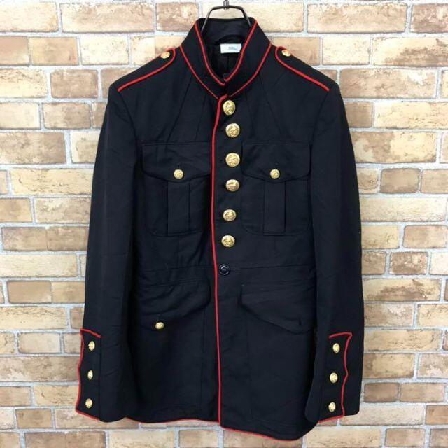 【USMC】アメリカ海兵隊　ブルードレス　ジャケット　ミリタリー　ナポレオン
