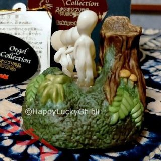 ジブリ - 陶器 オルゴール 回転 コダマ フィギュア セキグチ もののけ