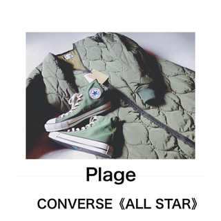 プラージュ(Plage)のレア✨Plage✨CONVERSE<ALL STAR>カーキ★辺見えみり(スニーカー)