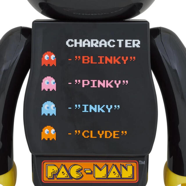 MEDICOM TOY(メディコムトイ)のBE＠RBRICK PAC-MAN 1000％　パックマン　新品未開封　即日発送 ハンドメイドのおもちゃ(フィギュア)の商品写真