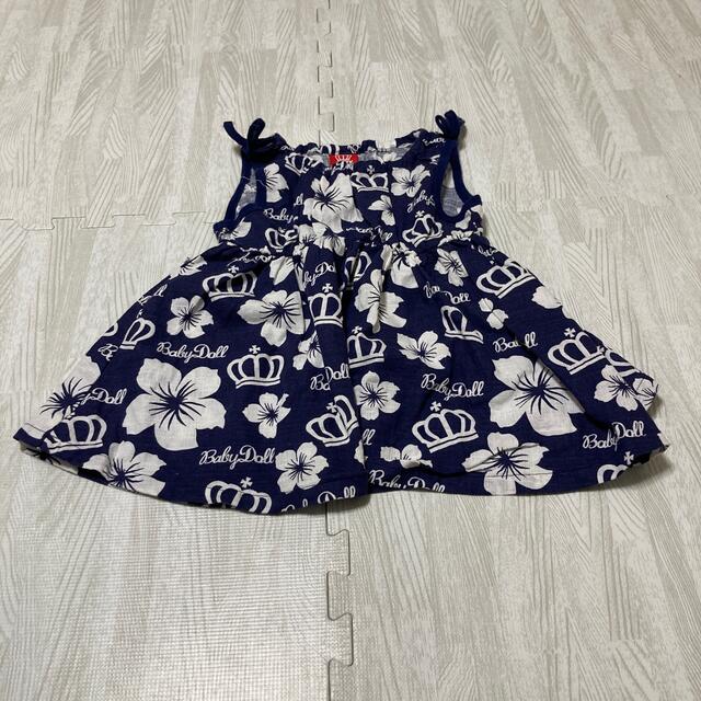 BABYDOLL(ベビードール)のキッズ服　女の子　ワンピース キッズ/ベビー/マタニティのキッズ服女の子用(90cm~)(ワンピース)の商品写真