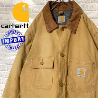 カーハート(carhartt)のカーハート メキシコ製　ダックジャケット ミシガンチョアコート　L(カバーオール)