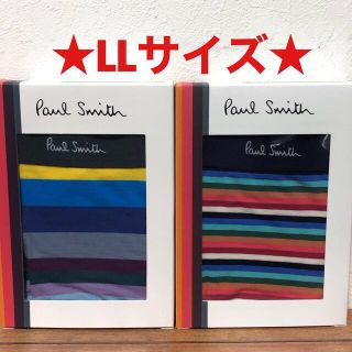 ポールスミス(Paul Smith)の【新品】ポールスミス LLサイズ ボクサーパンツ 2枚(ボクサーパンツ)