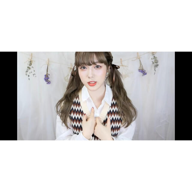 dholic(ディーホリック)のyoutuberきぬちゃん愛用♡AINエイン♡ニットベスト レディースのトップス(ベスト/ジレ)の商品写真