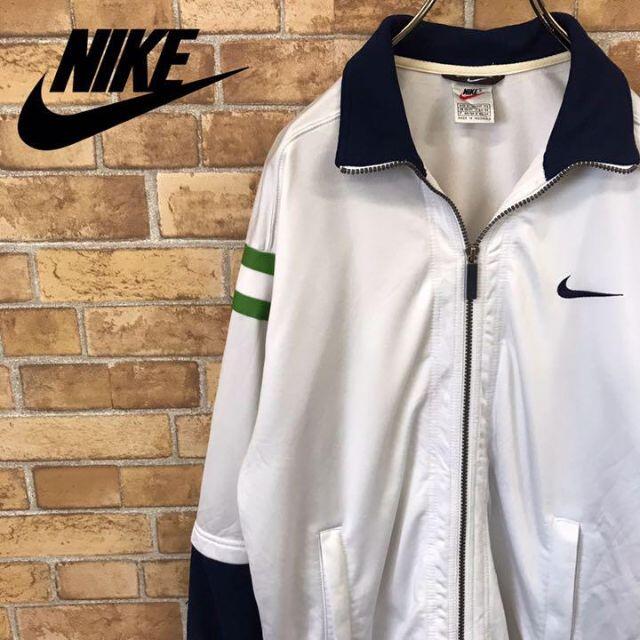 90'sナイキNikeジャージトラックジャケット ヴィンテージY2Kスウォッシュ