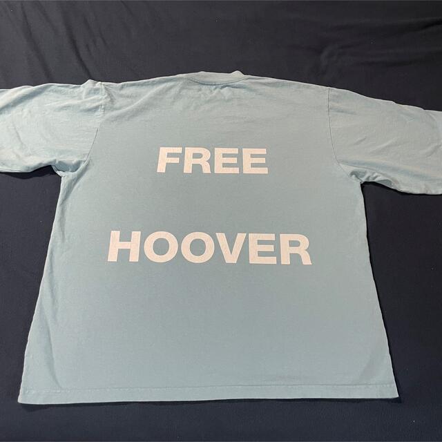 【人気商品！】 Kanye West Blue Tshirt Hoover Free Drake Tシャツ+カットソー(半袖+袖なし)