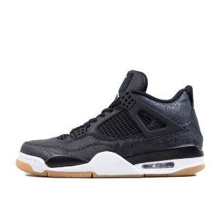 ナイキ(NIKE)のパンDさん専用 AIR JORDAN 4 RETRO LASER BLACK(スニーカー)