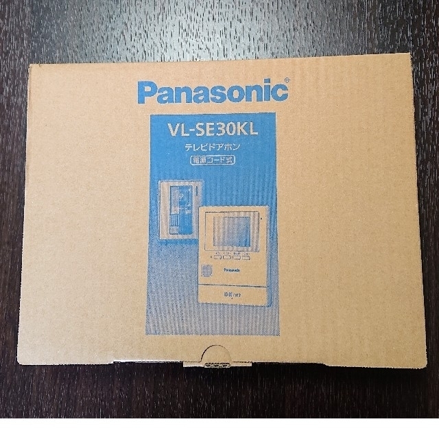 Panasonic(パナソニック)の☆新品・未使用☆  「VL-SE30KL」 テレビドアホン  Panasonic スマホ/家電/カメラのスマホ/家電/カメラ その他(防犯カメラ)の商品写真