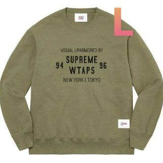 シュプリーム(Supreme)の2枚　Supreme WTAPS  L(スウェット)