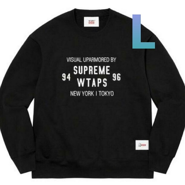 Supreme WTAPS シュプリーム ダブルタップス クルーネック Lのサムネイル