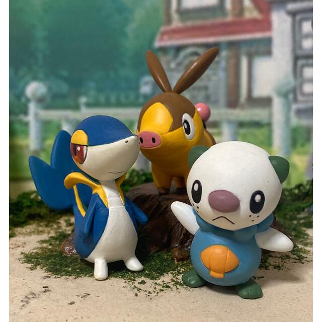 ポケモン ポケモン フィギュア モンコレ色違いリペイント ツタージャ ポカブ ミジュマルの通販 By てん S Shop ポケモンならラクマ