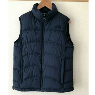 ノースフェイス(THE NORTH FACE) ネイビー ダウンベスト(レディース)の ノースフェイス(THE NORTH FACE) ネイビー ダウンベスト(レディース)の