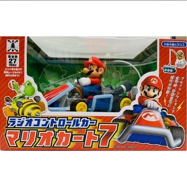 ラジオコントロールカー　マリオカート7　マリオ クリスマスプレゼント エンタメ/ホビーのおもちゃ/ぬいぐるみ(ホビーラジコン)の商品写真