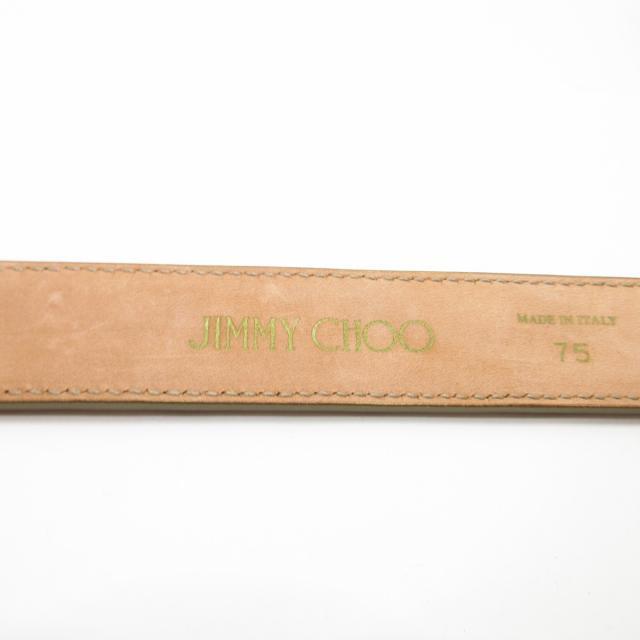 JIMMY 75 - ゴールドの通販 by ブランディア｜ジミーチュウならラクマ CHOO - ジミーチュウ ベルト 正規品好評