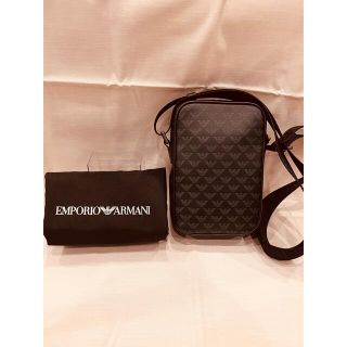 エンポリオアルマーニ(Emporio Armani)のEMPORIO ARMANI モノグラム メッセンジャーバッグ(ショルダーバッグ)