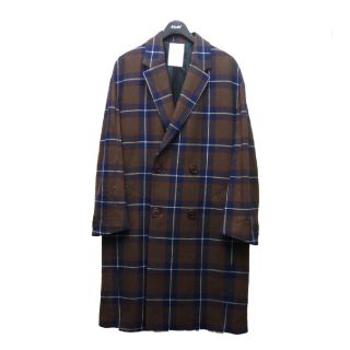 サンシー(SUNSEA)のPATTERNED CHESTER FIELD COAT(チェスターコート)