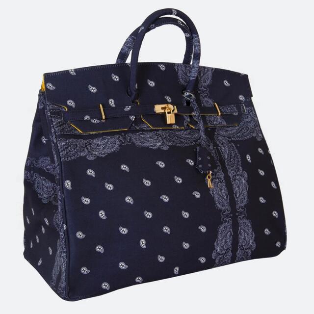 mnml BANDANA WEEKEND BAG DARK NAVY