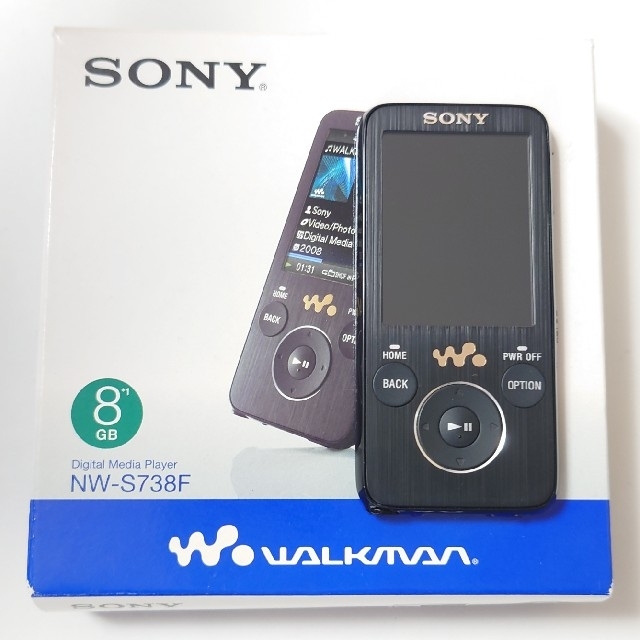 WALKMAN - SONY Walkman ウォークマン ブラック 8GB NW-S738Fの通販 by The Shop｜ウォークマンならラクマ